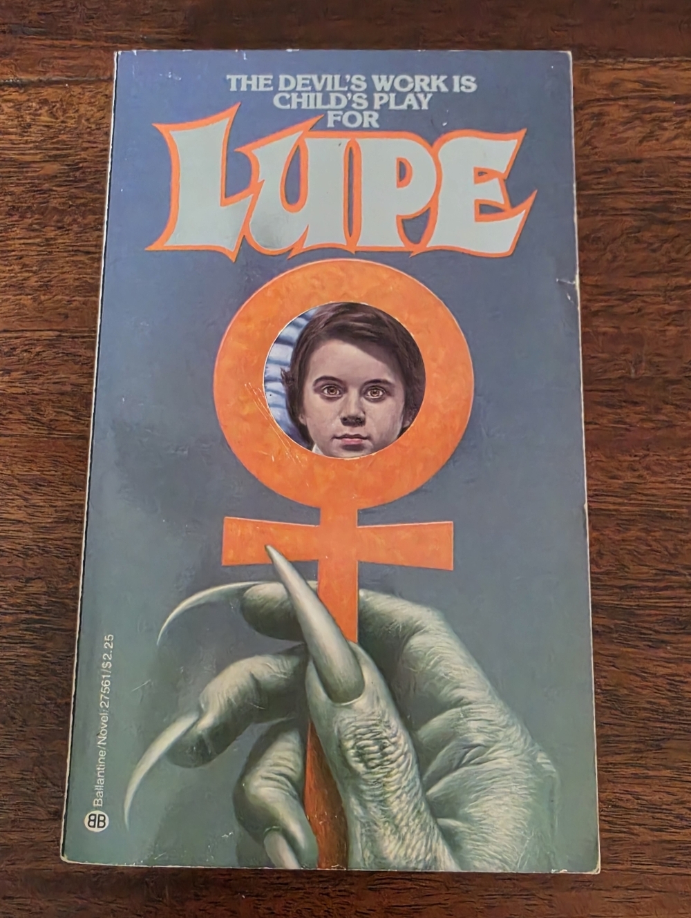 Lupe By Gene Thompson 1978 Vintage Horror Paperback